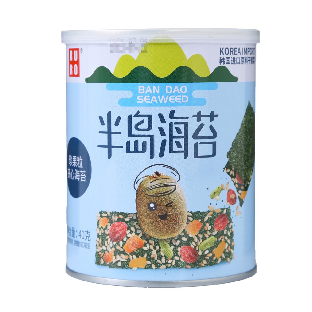 珍果粒夾心海苔